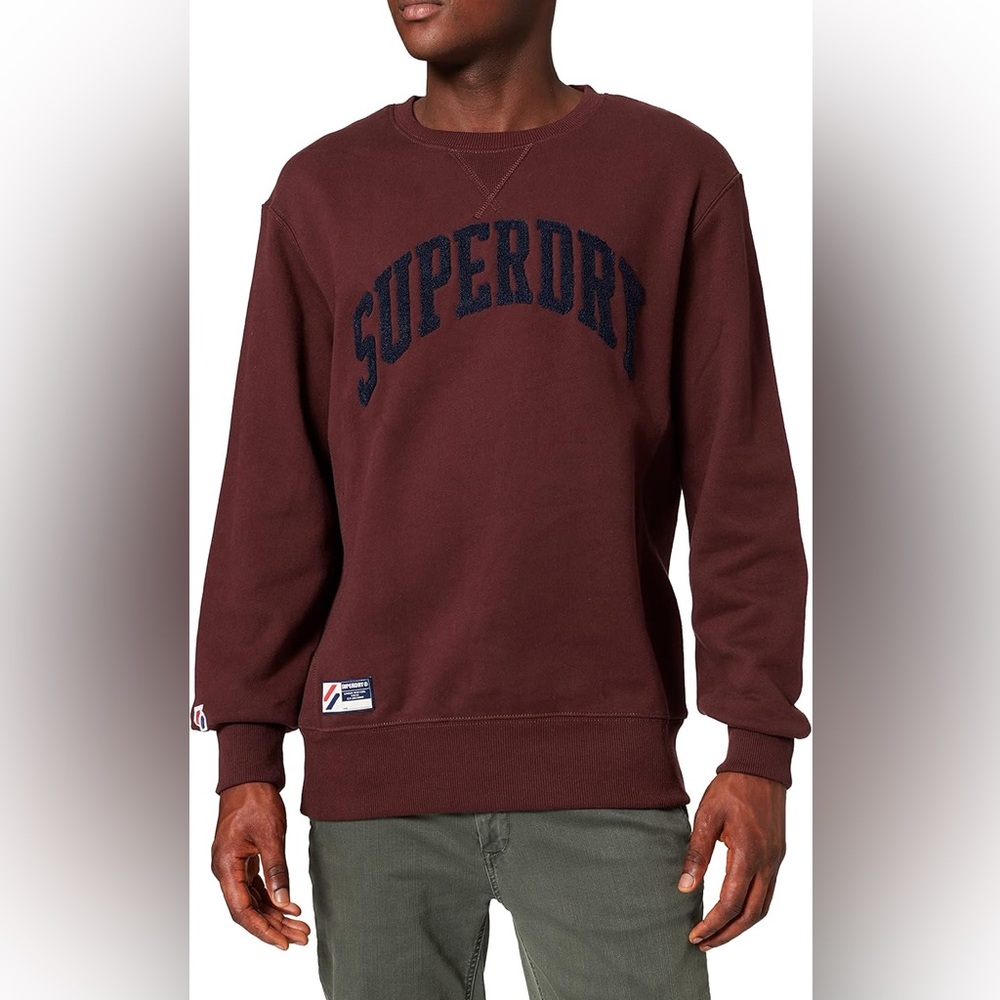 SUPERDRY Varsity Arch Crew Sweatshirt